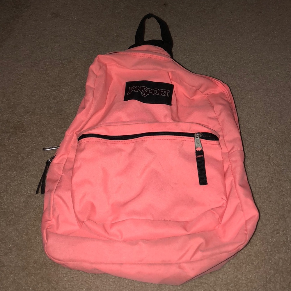 Coral JanSport backpack!